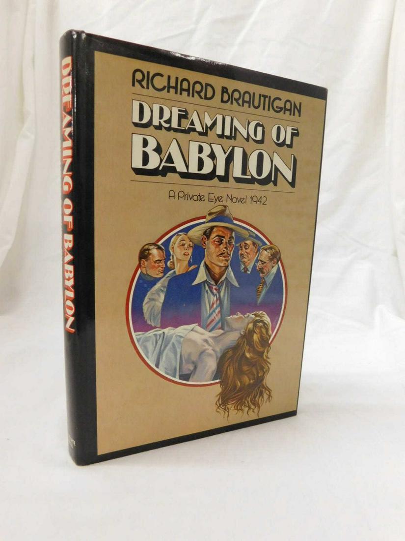 Brautigan Richard Dreaming of Babylon Signed (1 of 2)