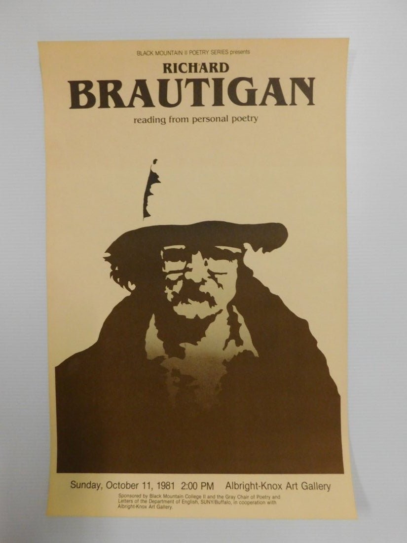 Brautigan Richard Albright-Knox Poster (1 of 3)
