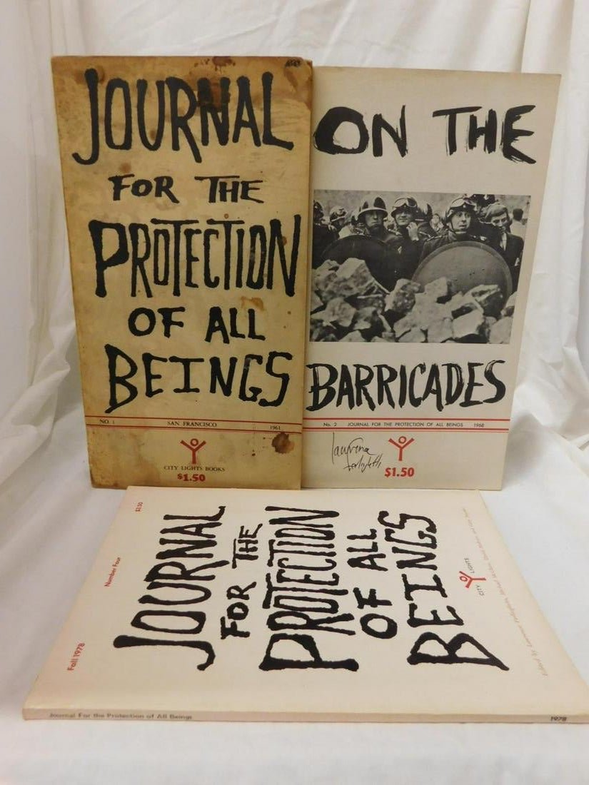 [Ferlinghetti] Journal Protection All Beings (1 of 2)