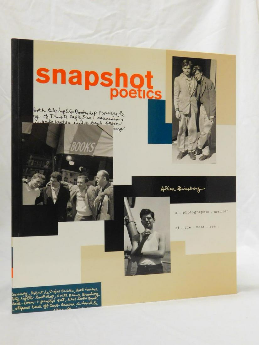 Ginsberg Allen Snapshot Poetics Signed (1 of 2)
