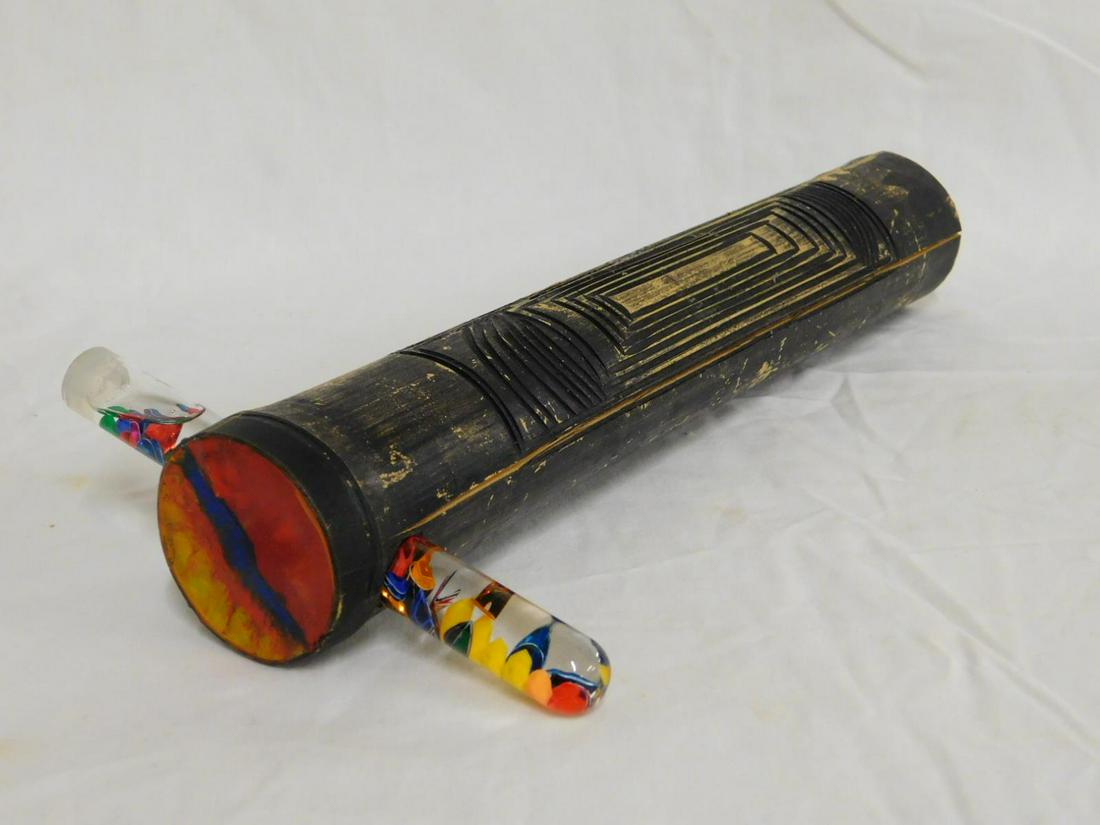 Carved Bamboo Kaleidoscope (1 of 1)