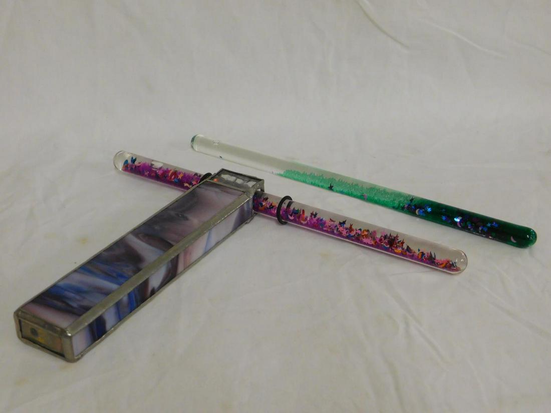 4 Sided Slag Glass Kaleidoscope (1 of 1)