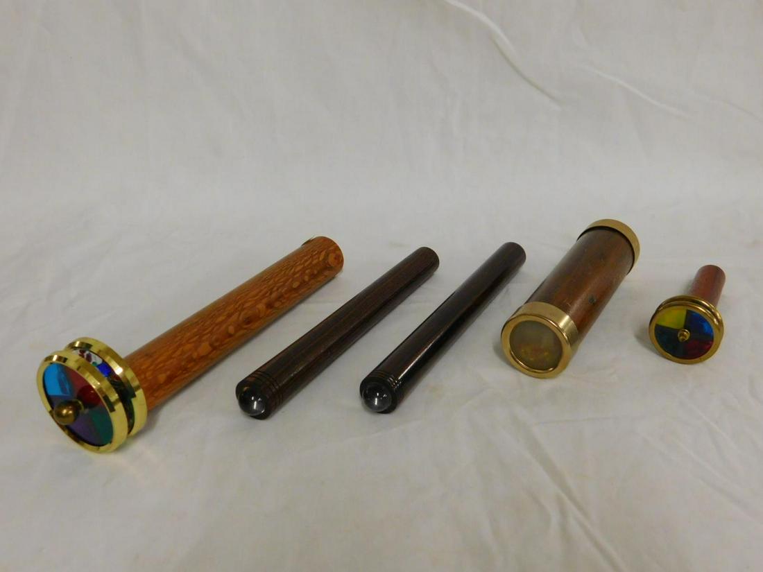 5 Wood Kaleidoscopes (1 of 1)