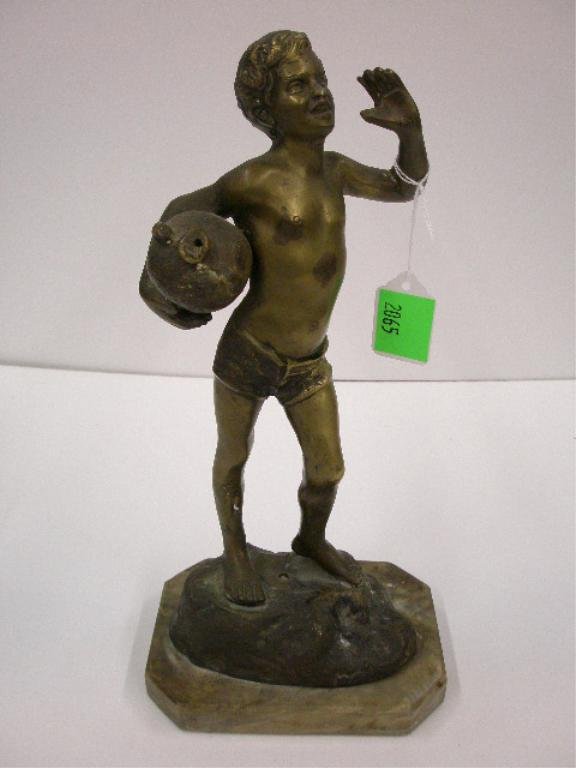Giovanni de Martino Signed Bronze Figure