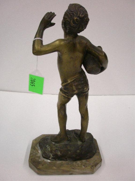 Giovanni de Martino Signed Bronze Figure - 2