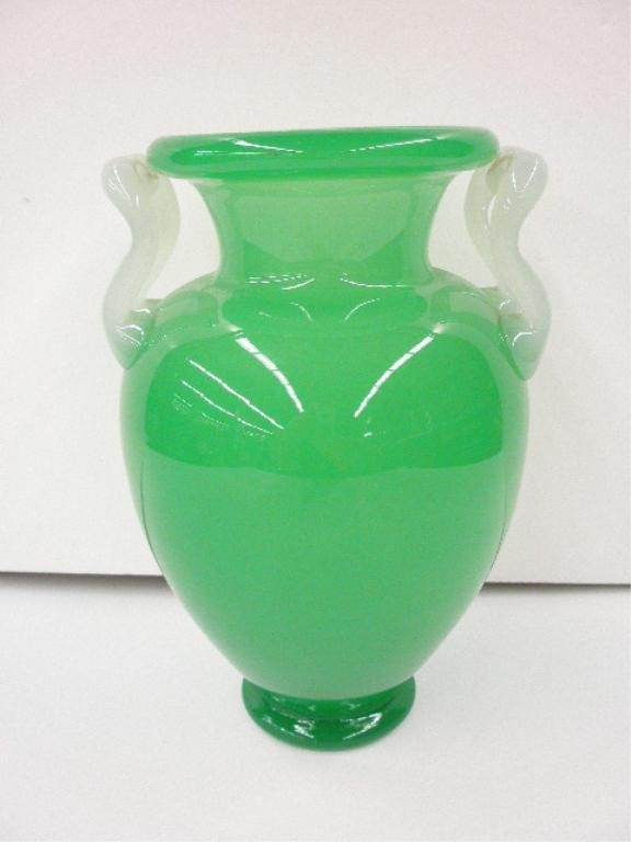 Steuben Jade Green Vase