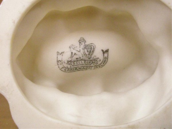Belleek fish form vase - 3