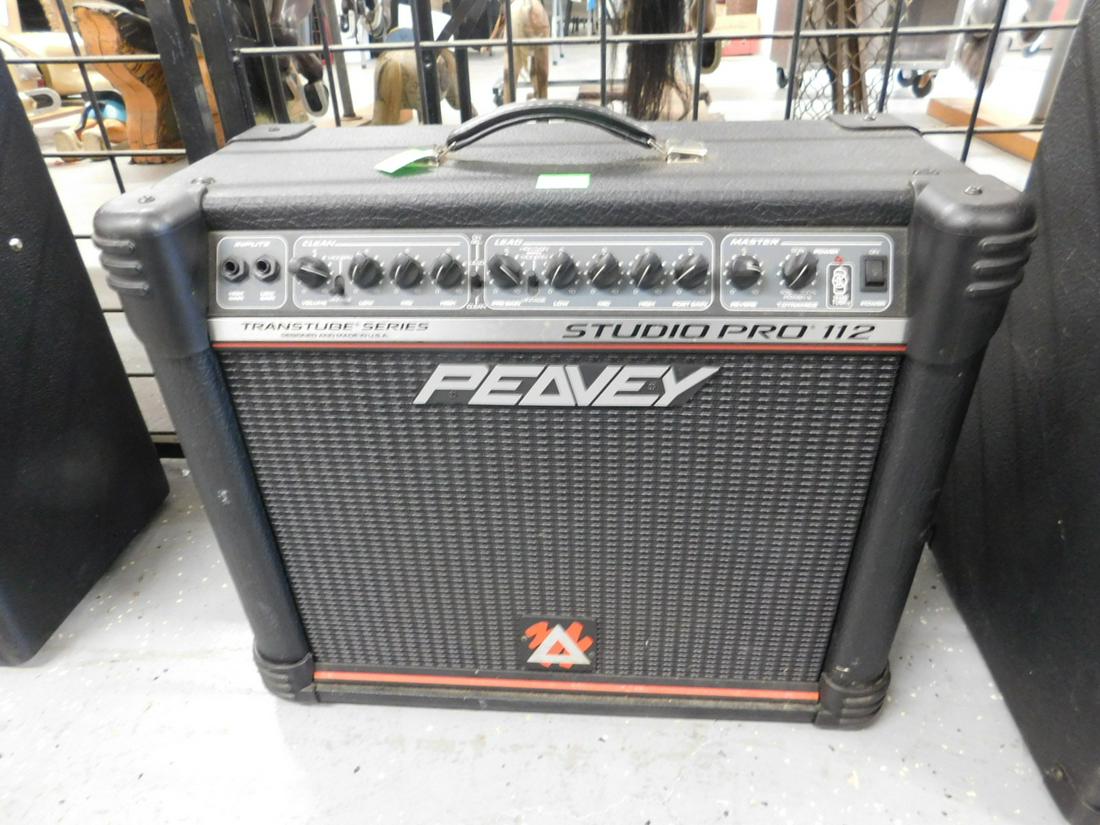 Peavey 112 AMP: Peavey transtube series Studio Pro 112/65 watts 1x12 Guitar combo amp 21 1/2" x 18" x 10". Ser # 11617703 CONDITION: Used, some wear.