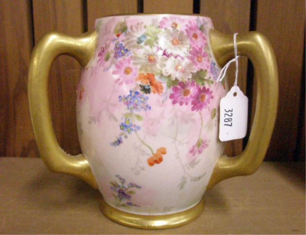 19th c. Continental Porcelain Vase