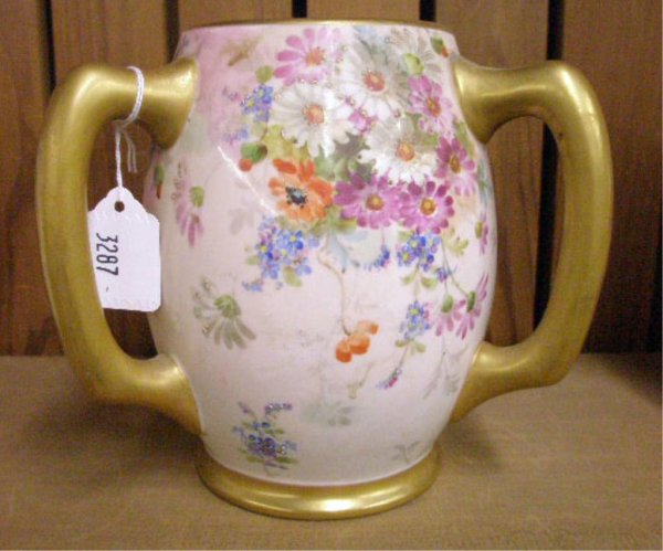 19th c. Continental Porcelain Vase - 3