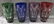 Eight Bohemian Cut to Clear Tumblers - 2