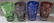 Eight Bohemian Cut to Clear Tumblers - 3