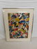 1447Walter Condit Watercolor "Marilyn & Clowns"