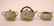 1216: Early 20th c. Atlantic City Porcelain Tea Set