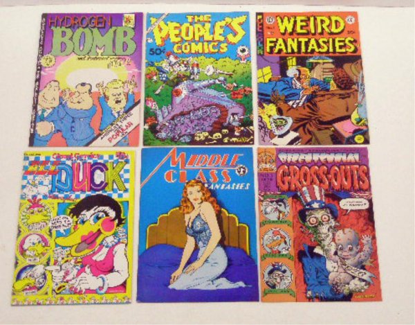 1970's Underground Comic Books