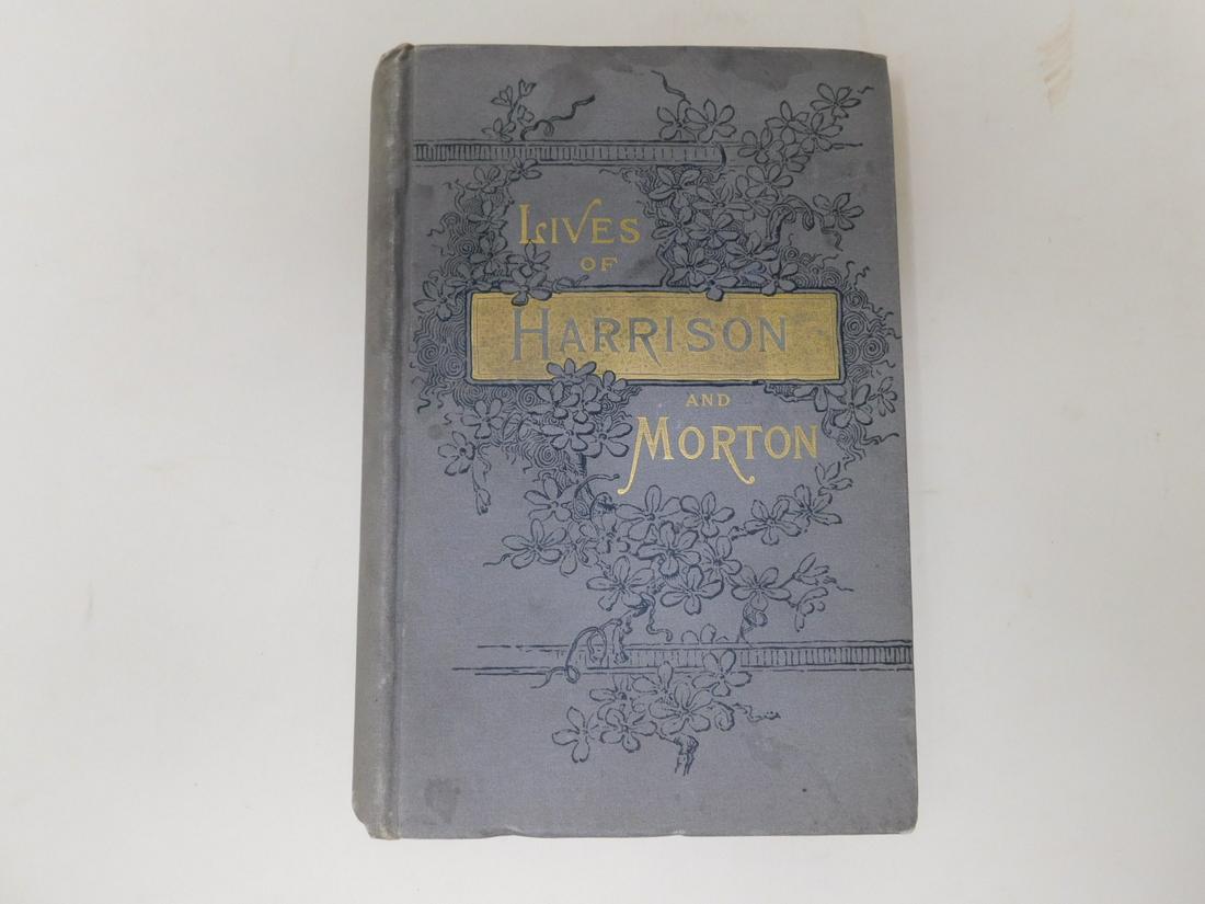 Life of Gen Ben Harrison Salesmans Dummy: Wallace, General Lew, Life of General Ben Harrison, SS Scranton & Co, Hartford, 1888. Salesman's sample in gray decorated cloth. Frontis is of Henry Ward Beecher with a printed note that it will be re