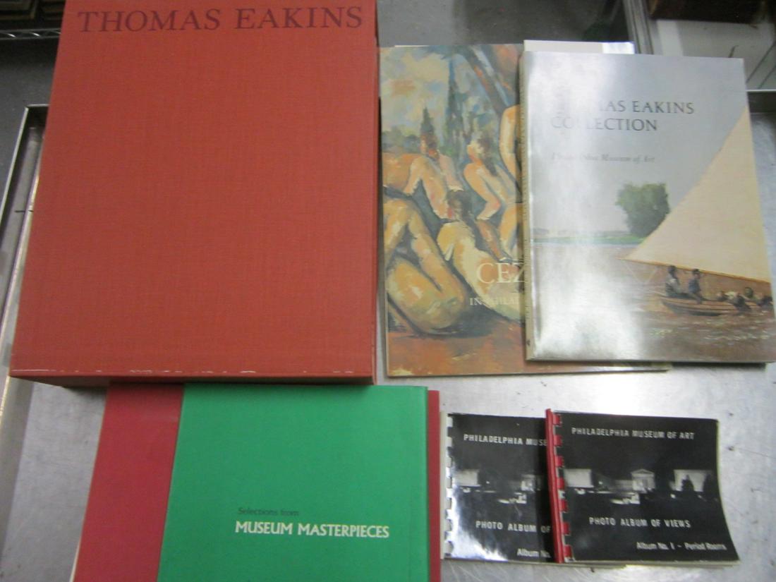 Goodrich Lloyd Thomas Eakins: Goodrich, Lloyd, Thomas Eakins, Harvard University Press, Cambridge, 1982. Two volumes in slipcase, along with: Siegl, Theodor, The Thomas Eakins Collection, Philadelphia Museum of Art, Philadelphia,