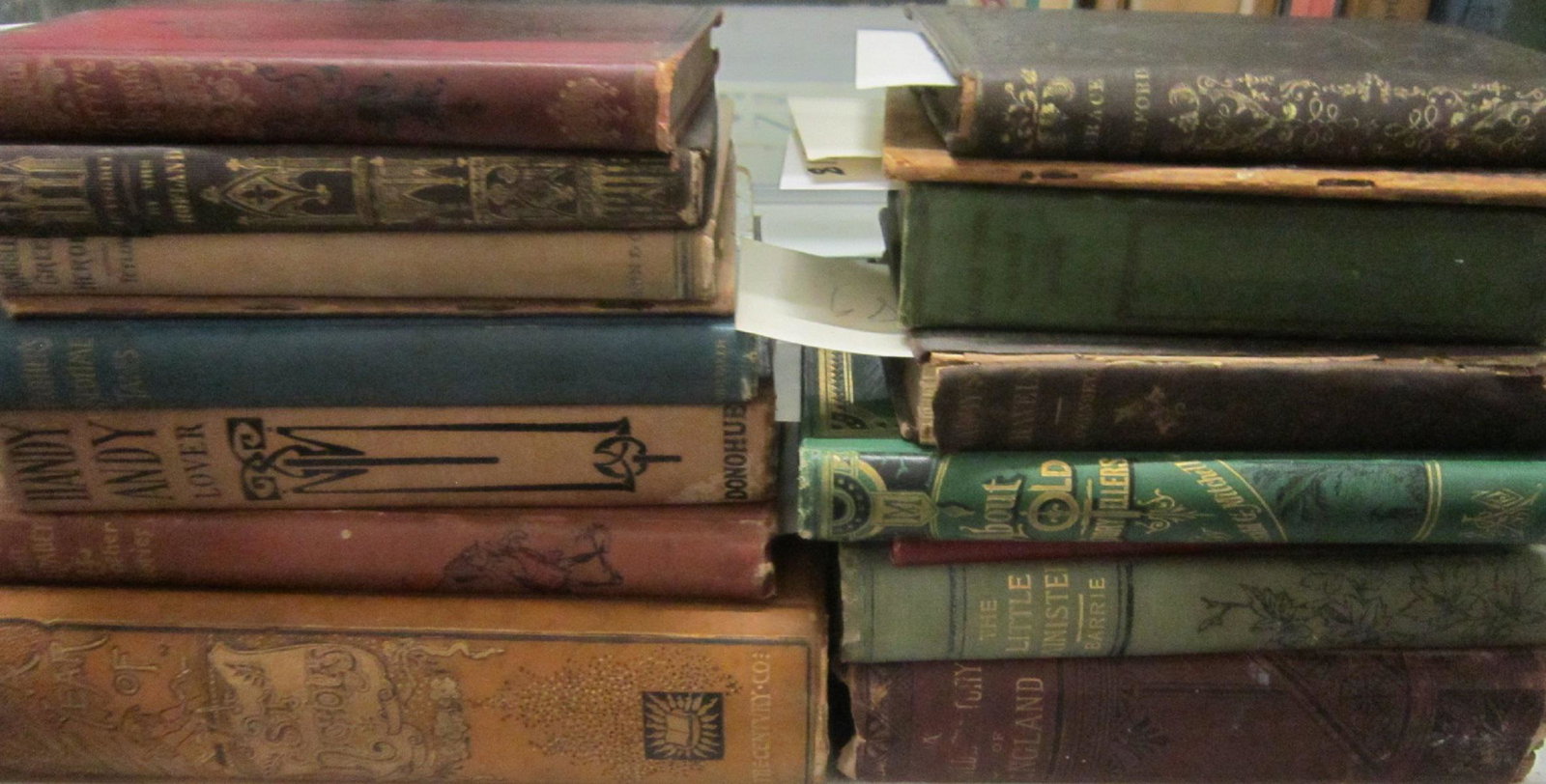 19th Century Childrens Books: Barrie, JM, The Little Minister, American News Co, New York, 1892; Burnett, Frances Hodgson, Little Saint Elizabeth, Scribner's, New York, 1890; Dodge, Mary Mapes, St Nicholas An Illustrated Magazine 