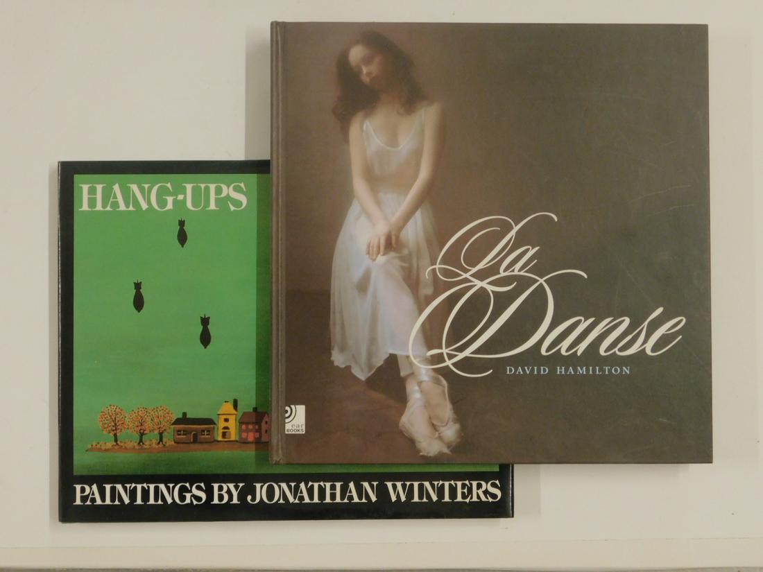 Hamilton David La Danse: [2 items] Hamilton, David, La Danse, Edel Classics, Hamburg, 2005. Book of photographs with four music CDs set inside front cover. Along with: Winters, Jonathan, Hang-Ups, Random House, New York, 1988