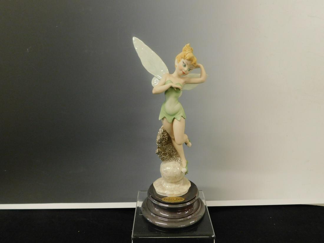 Florence - Giuseppe Armani Tinker Bell: Florence - Giuseppe Armani Tinker Bell standing; Italy - Disney, No. 108C, approx 12"h, original box and papers. CONDITION: Vintage, new in box.