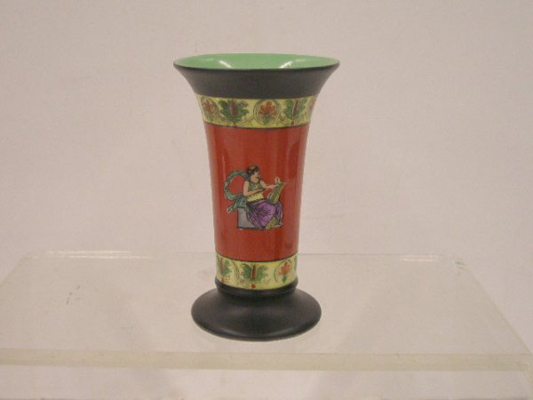 Royal Bayreuth Corinthian Spill Vase: Royal Bayreuth Corinthian Ware 4 1/2" spill vase