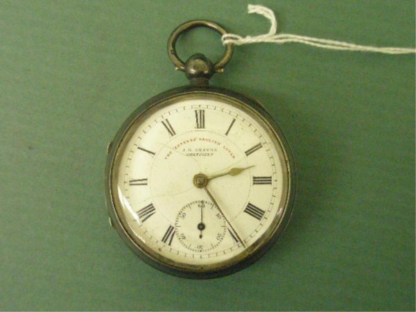jg graves sheffield pocket watch