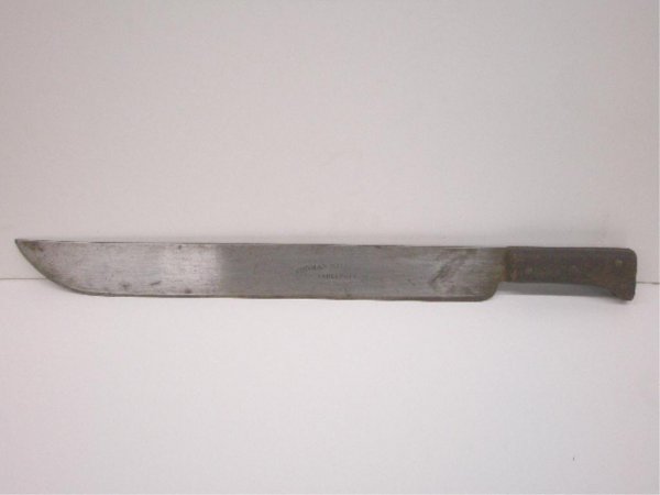 19th c. Machete/Knife: Late 19th c. Thomas Mills & Bro. Philadelphia Pa manufactured machete/knife