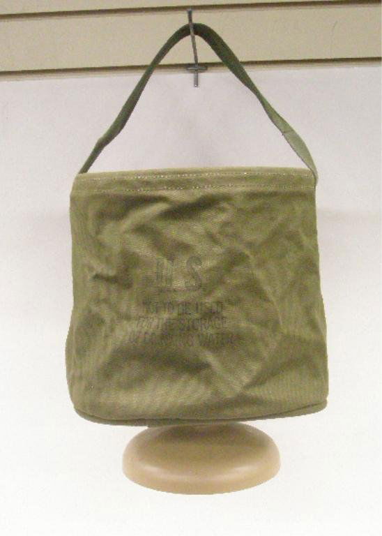 Vietnam U.S. Army Collapsible Shower Pail