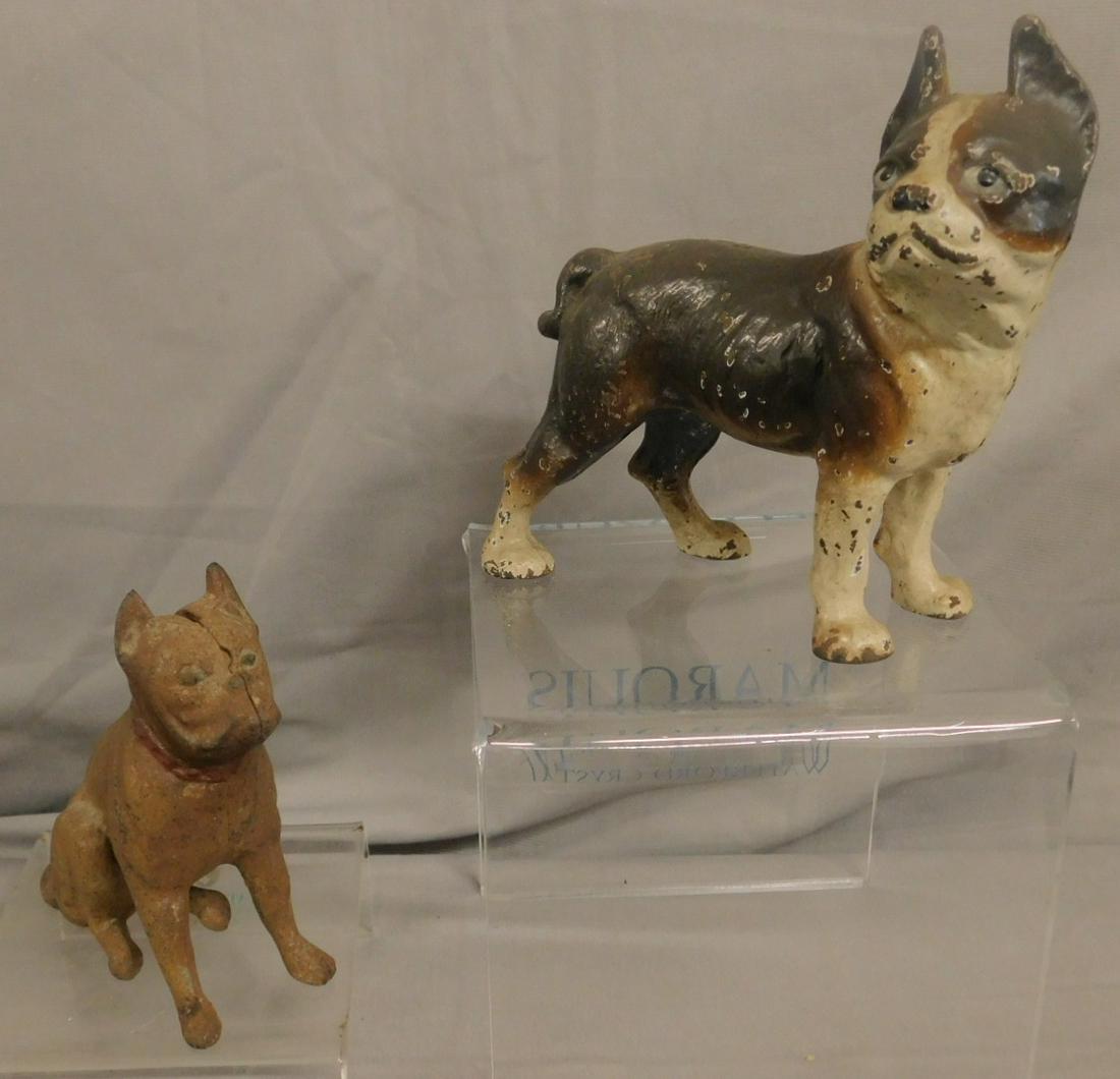 2 Boxer Dog Still Banks (1 of 3)