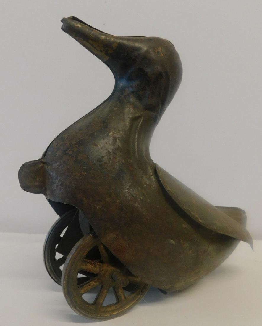 Antique Tin Duck Pull Toy (1 of 3)