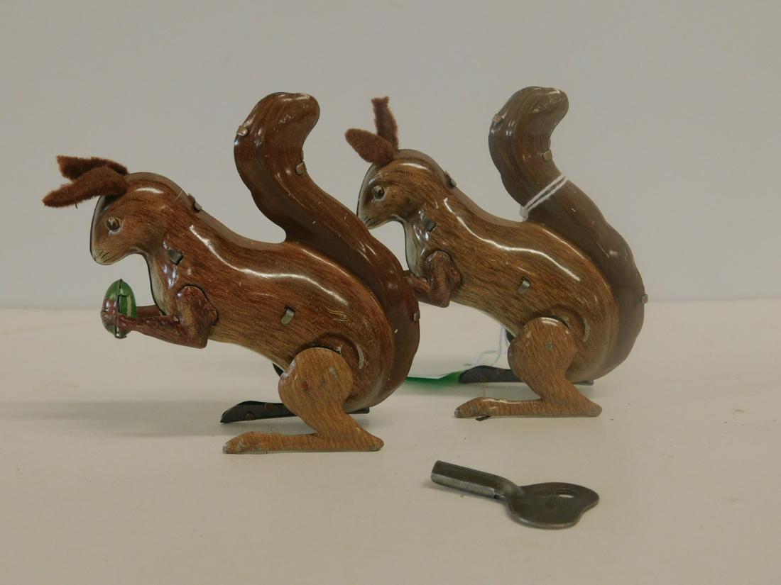2 German Mechanical Squirrels (1 of 2)