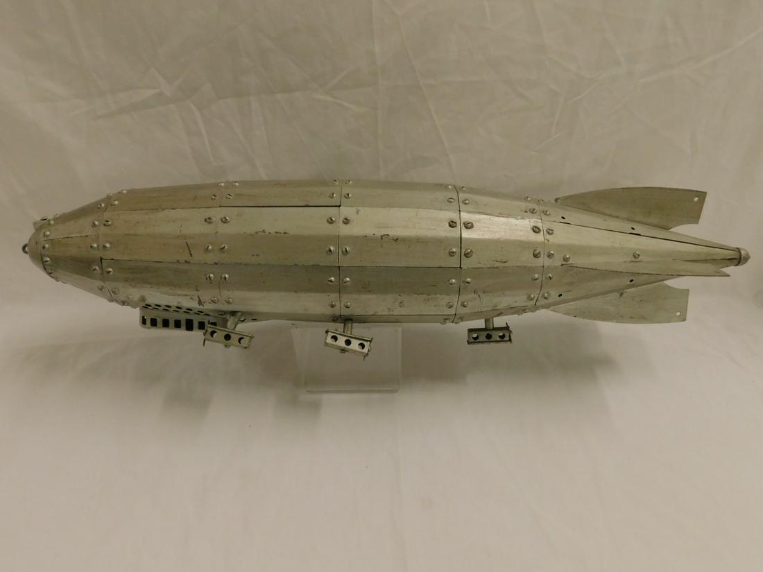 Vintage Painted Silver Zepplin (1 of 6)
