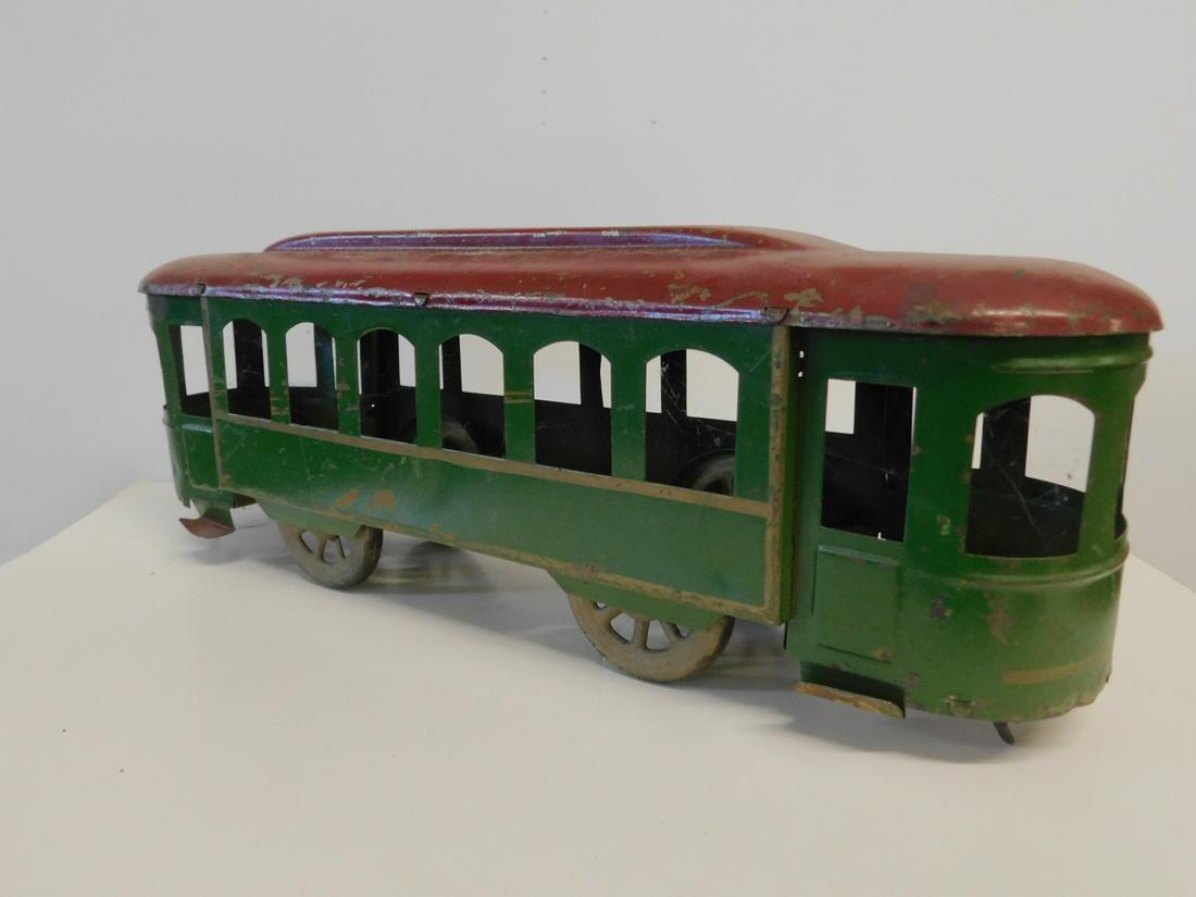 Antique Tin Trolley Car (1 of 3)