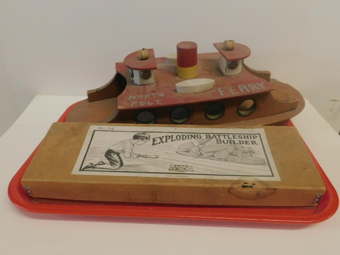 2 Wood Toy Boats (1 of 6)