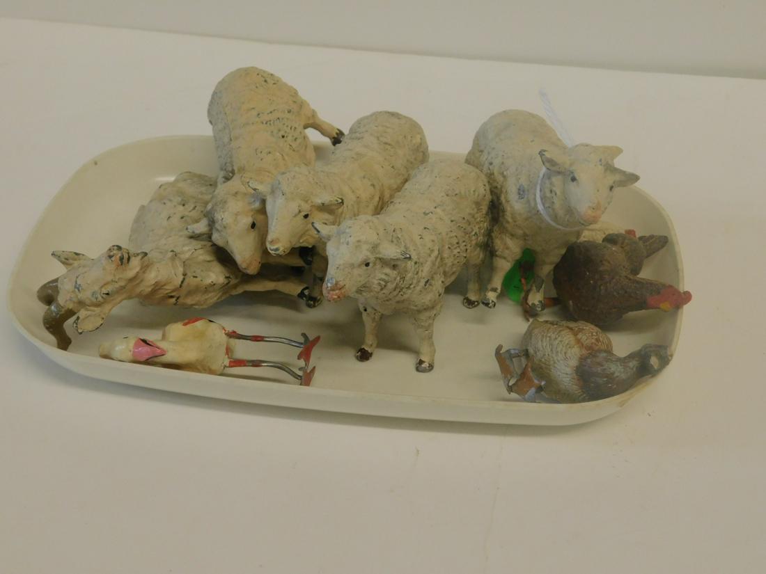 Vintage Toy Lead Animals (1 of 5)