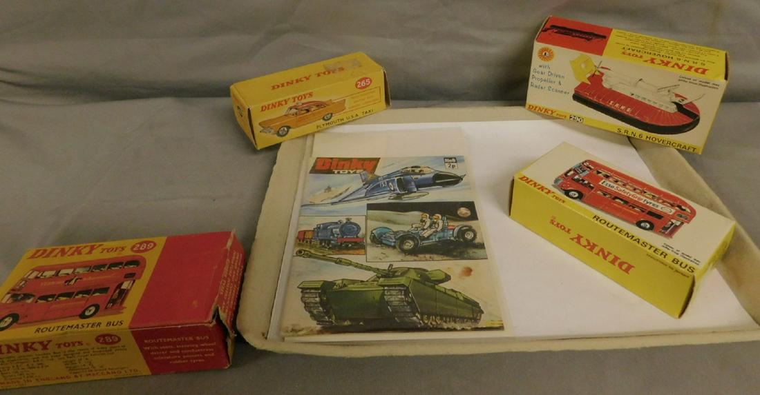 4 Boxed Dinky Vehicles & Pamphlet (1 of 3)
