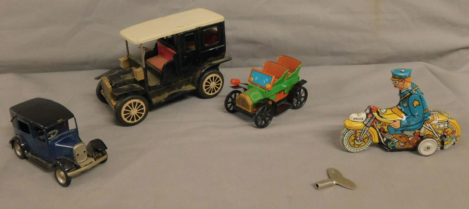 Tin Litho Wind-up & Friction Vehicles (1 of 5)