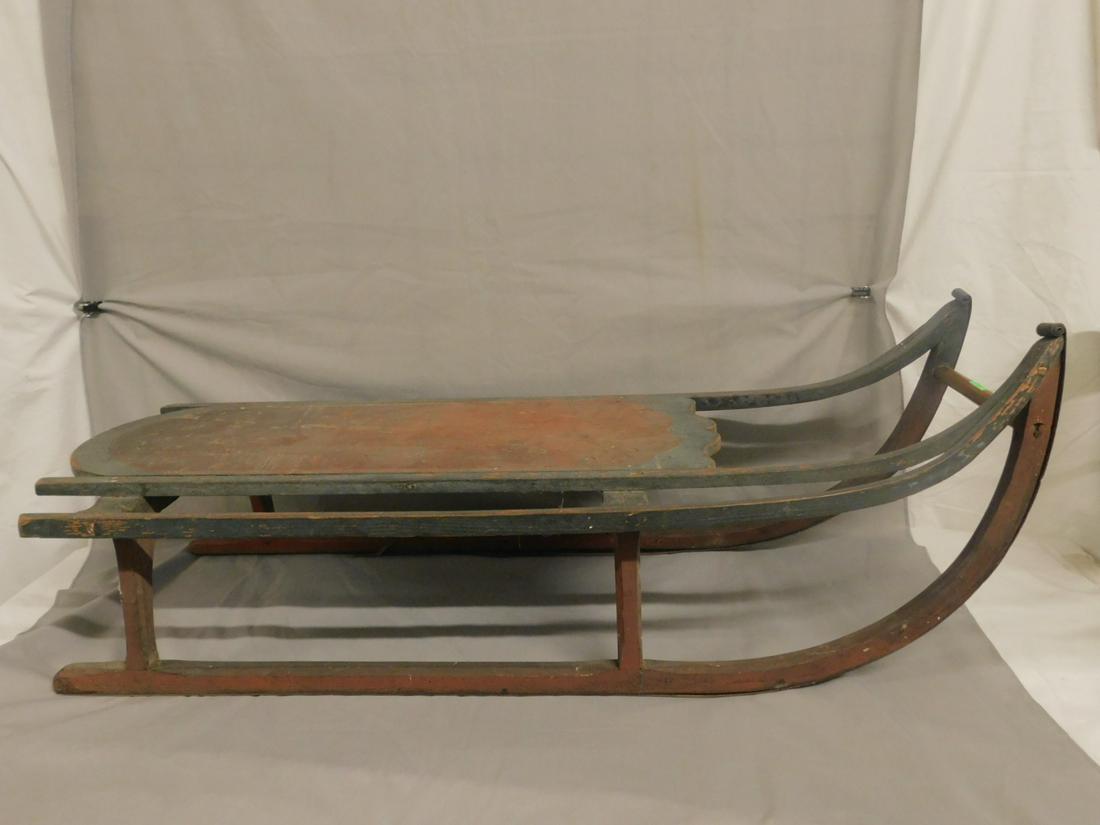 Antique Wood Sled (1 of 6)
