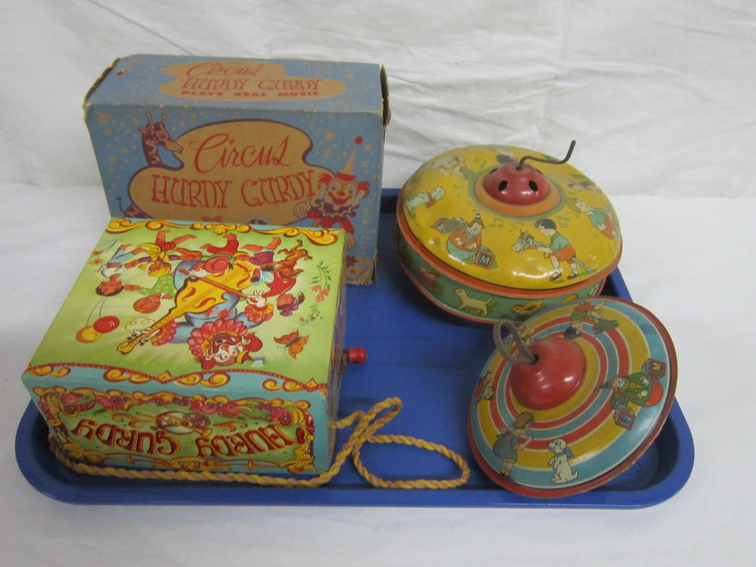 Vintage Tin Litho & Other Toys (1 of 7)