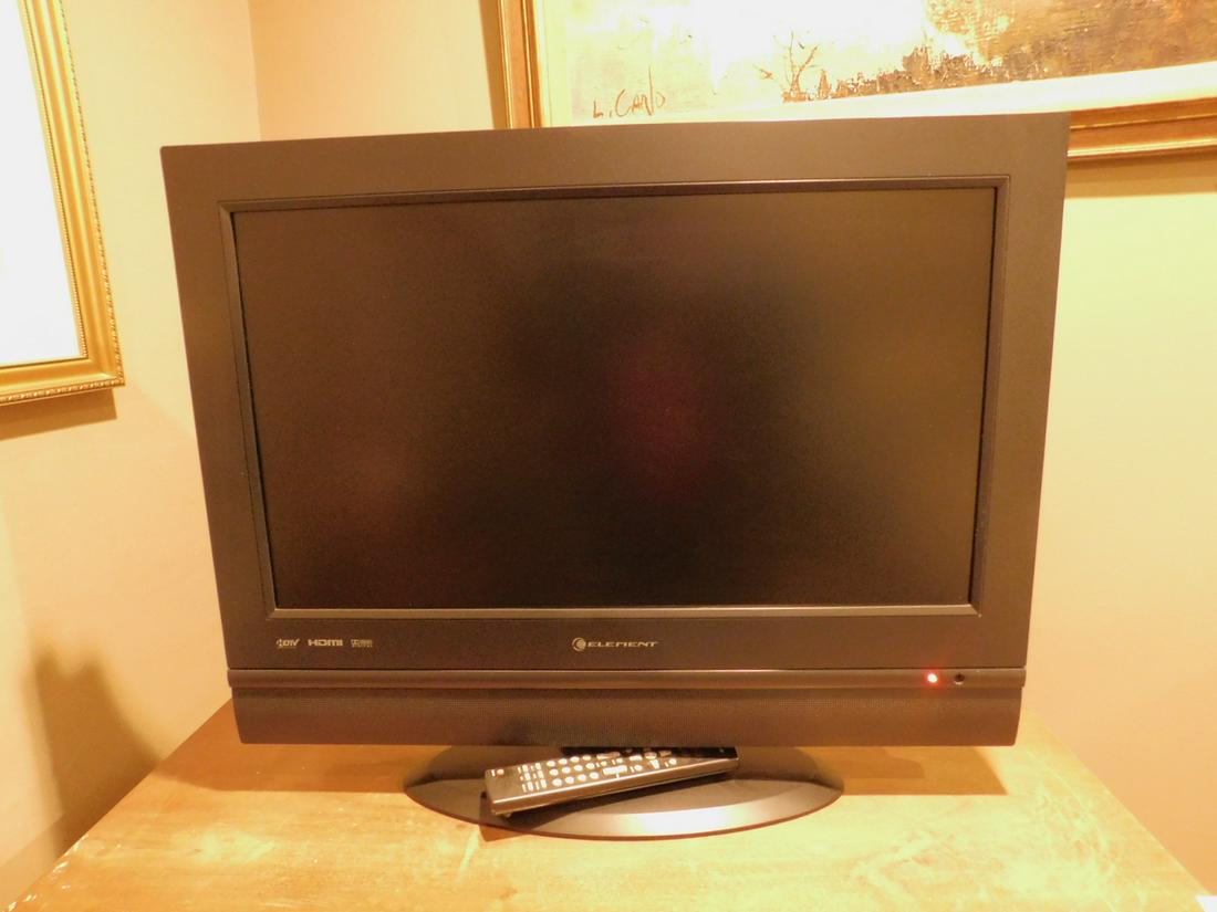 Element HDMI Flatscreen TV: Element HDMI flat screen TV, 25" with remote. Condition; good, working