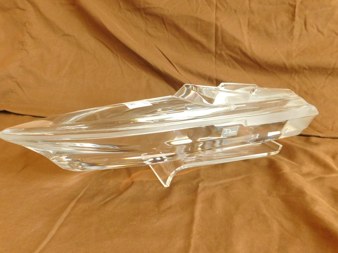Daum Crystal Crystal Speed Boat (1 of 4)