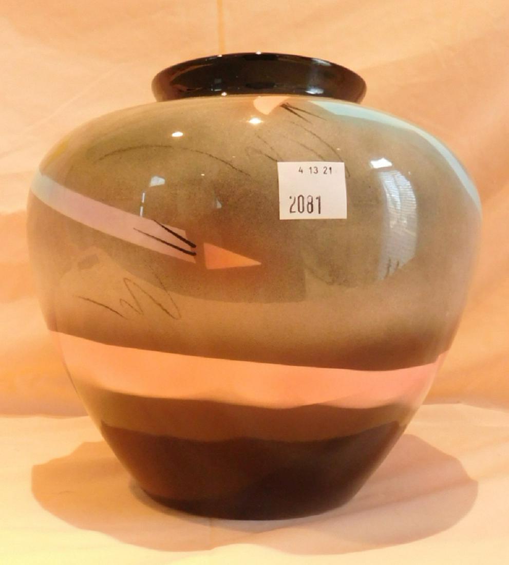 Signed Judith Stiles Ceramic Vase (1 of 3)