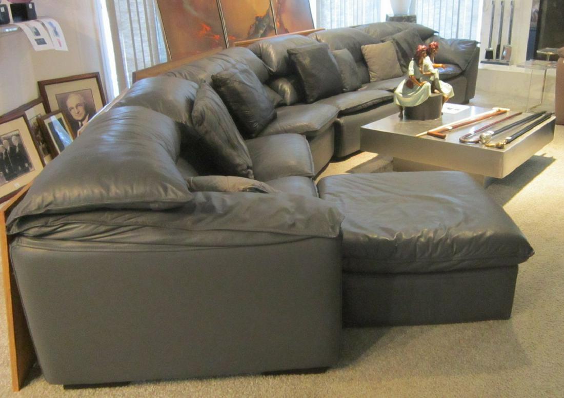 Leather Sectional Sofa (1 of 5)