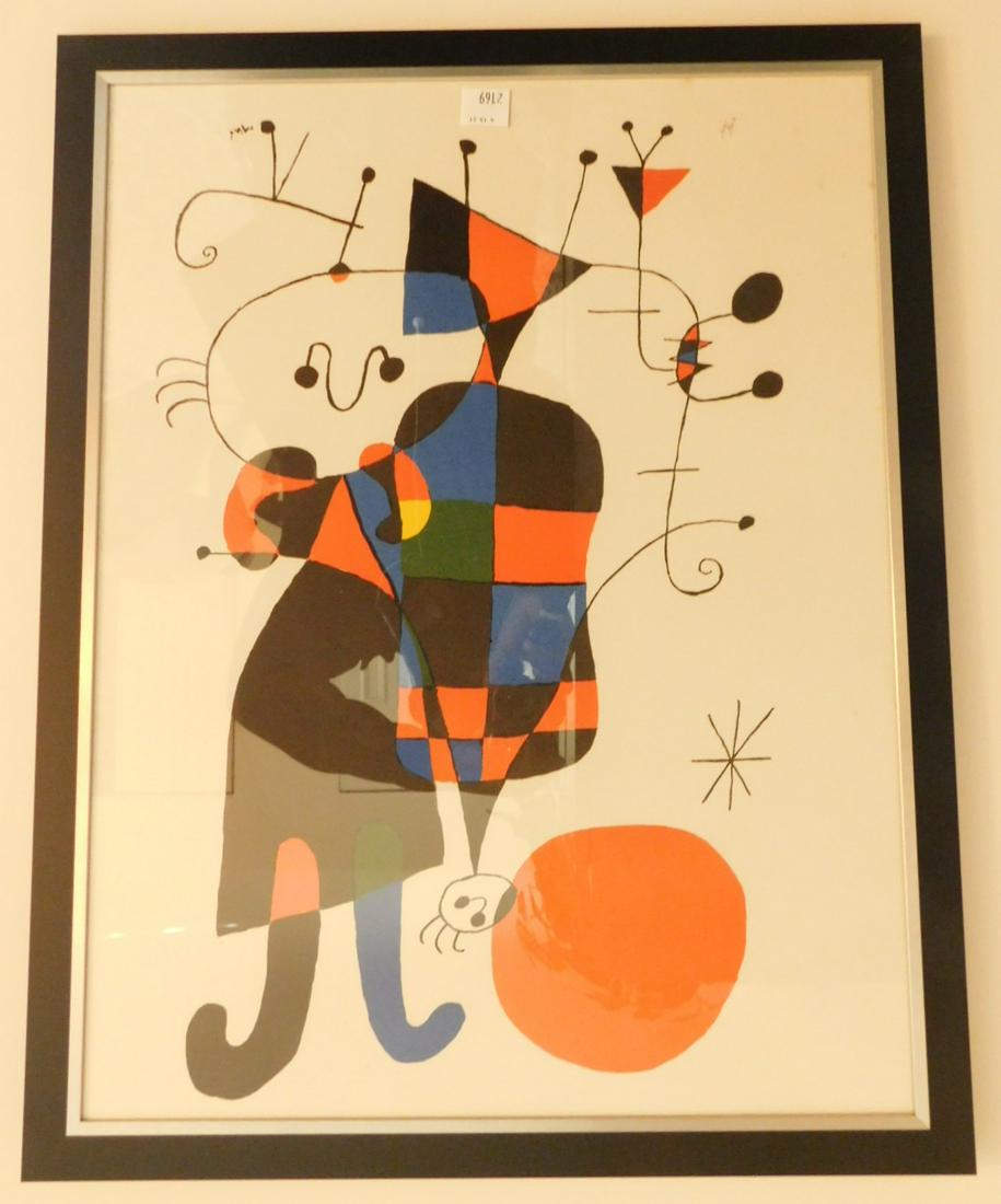 Framed J. Miro Print (1 of 3)
