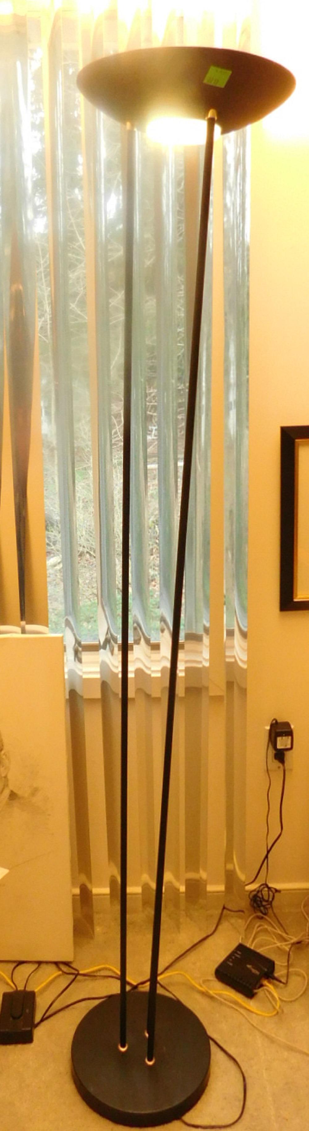 Modern Style Torchiere Lamp and Table (1 of 5)