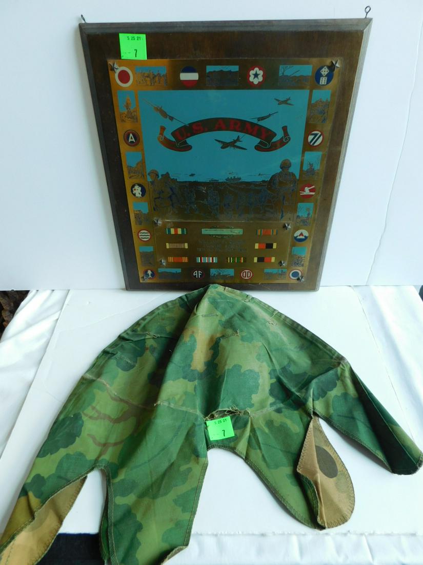 WW II US Army Plaque (1 of 6)