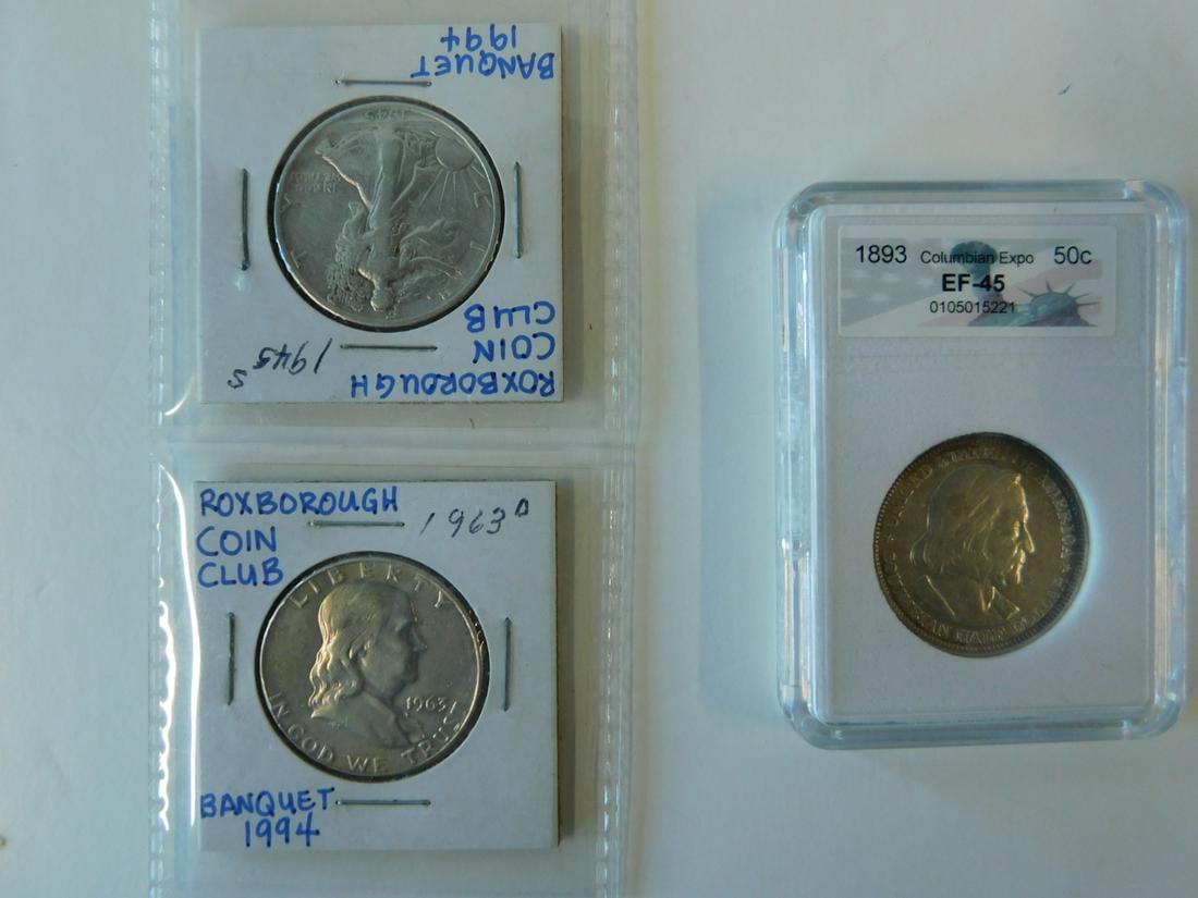 3 US Half Dollars (1 of 4)