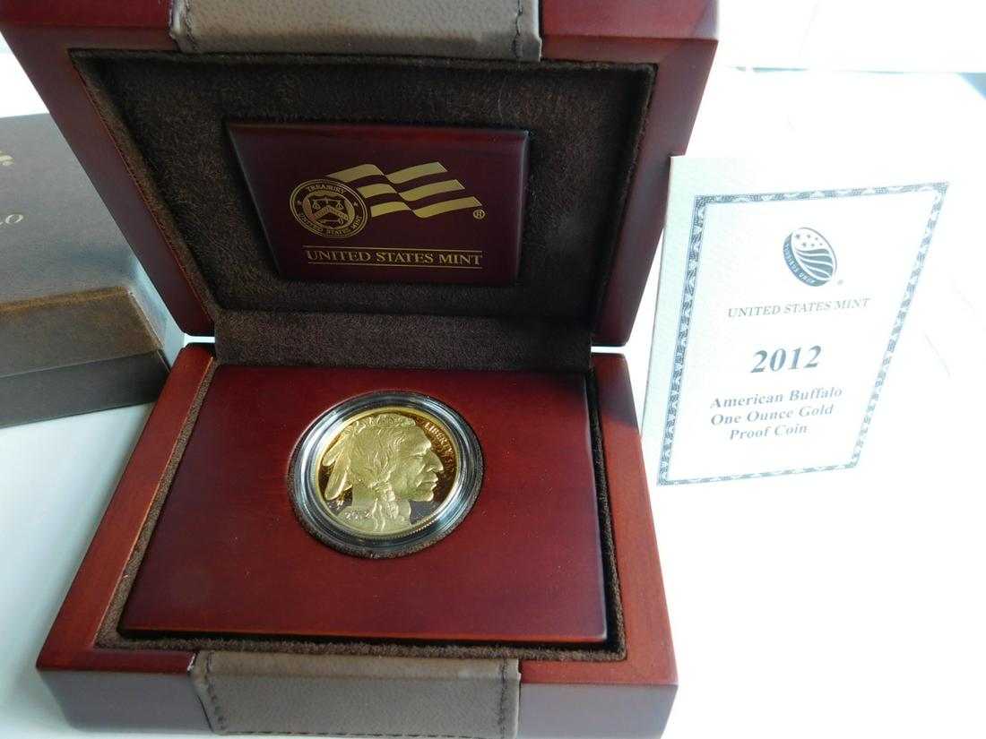 US American Buffalo 1oz Gold Proof Coin (1 of 2)