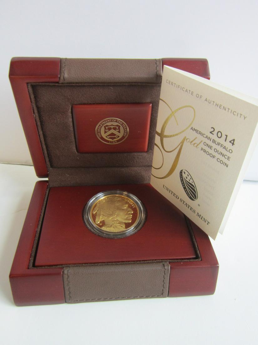 US American Buffalo 1oz Gold Proof Coin (1 of 2)