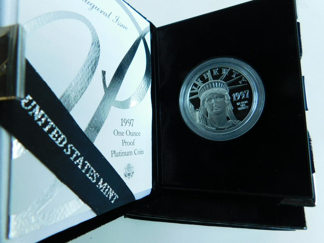 US American Eagle Platinum Proof Coin (1 of 2)